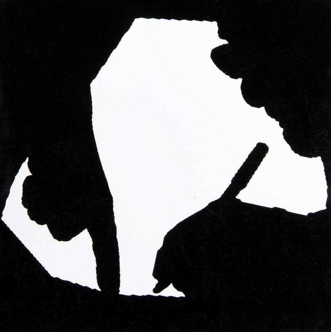 Seth Price (Israli b.1973), 'Writing', 2009: Seth Price (Israli b.1973), 'Writing', 2009, UV curing ink print on dibond, signed and numbered from an edition of 100 in blue ink verso; 40 x 40cm