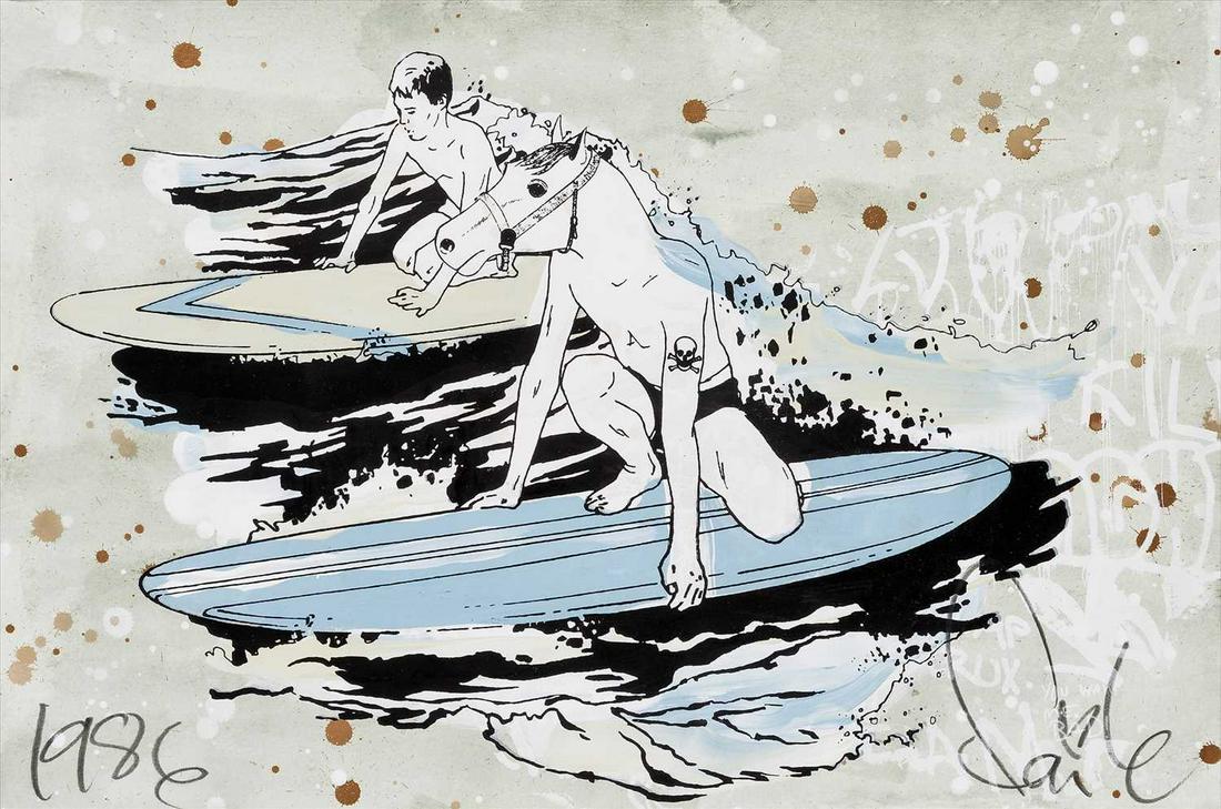 Faile (Collaboration), 'Surfer Horse', 2007 (1 of 1)