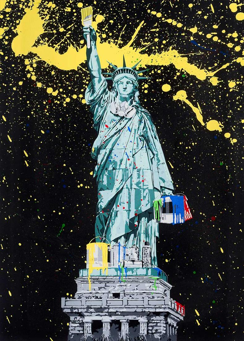 Mr Brainwash (French 1966-), 'Liberty', 2010 (1 of 1)