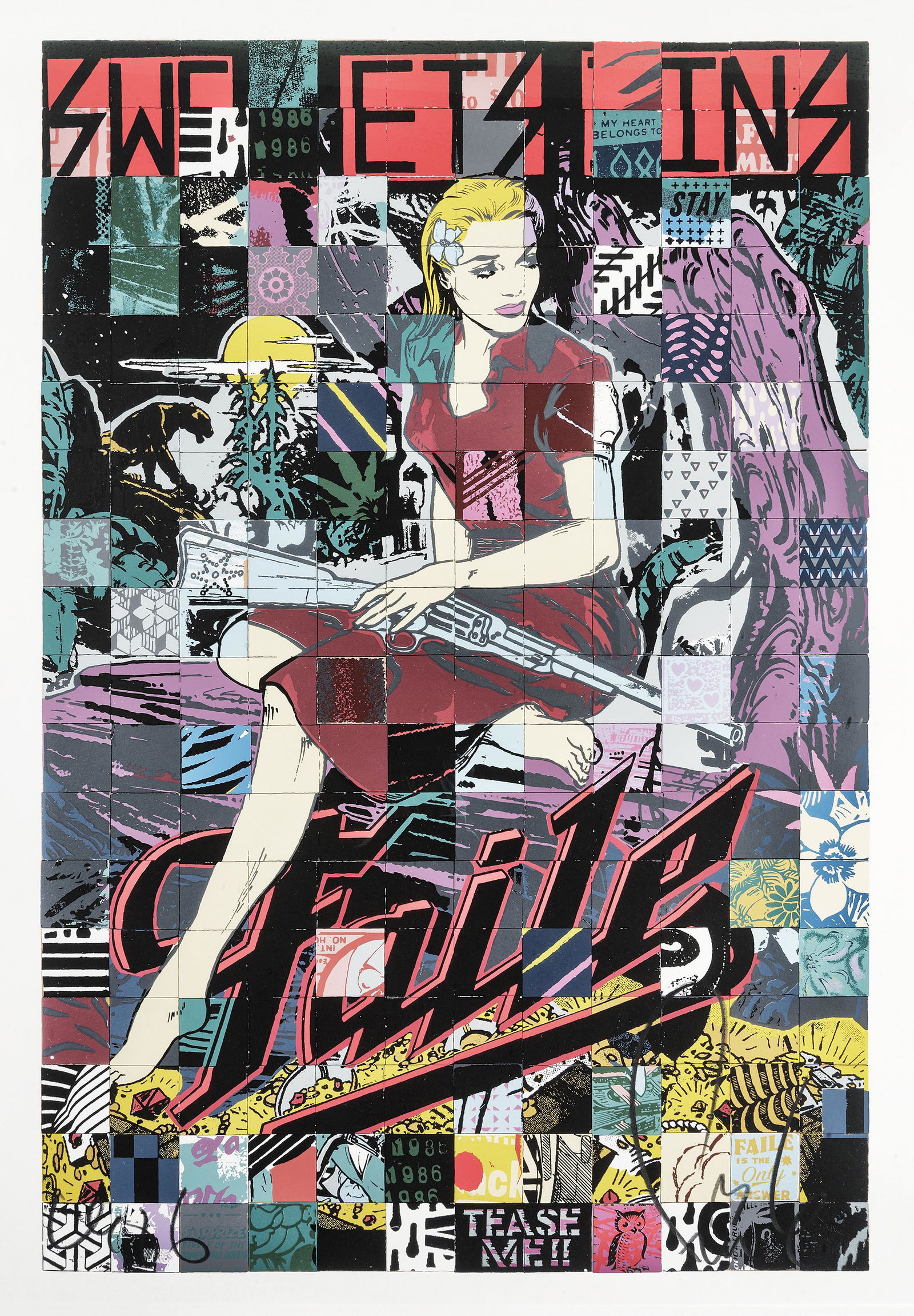 Faile (Collaboration), 'Sweet Sins', 2015 (1 of 1)