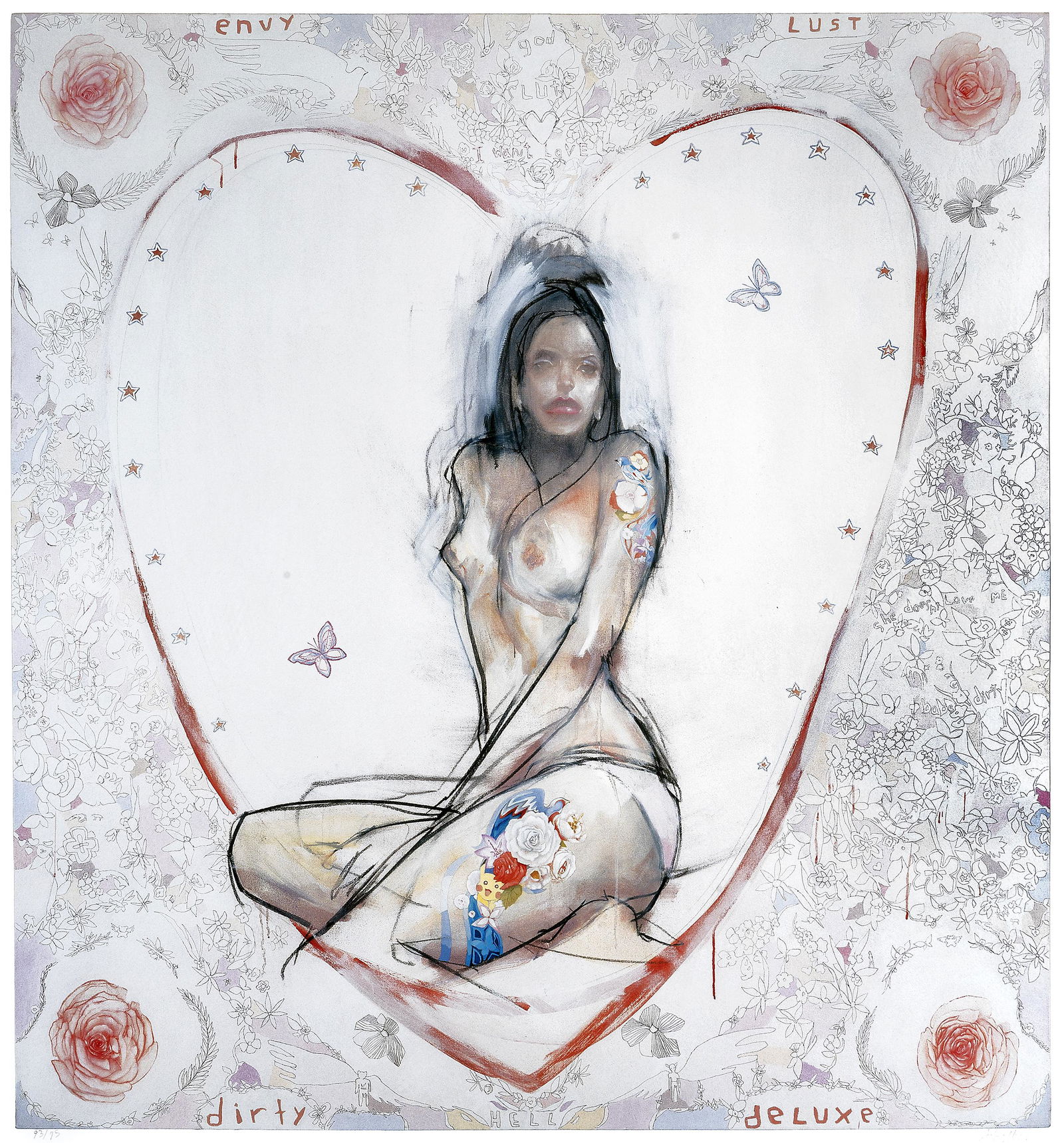 Antony Micallef (British b.1975), 'Dirty Deluxe', 2006: Antony Micallef (British b.1975), 'Dirty Deluxe', 2006, giclee print on Hahnemuhle 308gsm paper, signed and numbered from an edition of 95 in pencil, published by Eyestorm; 109 x 104cm inc frame ARR