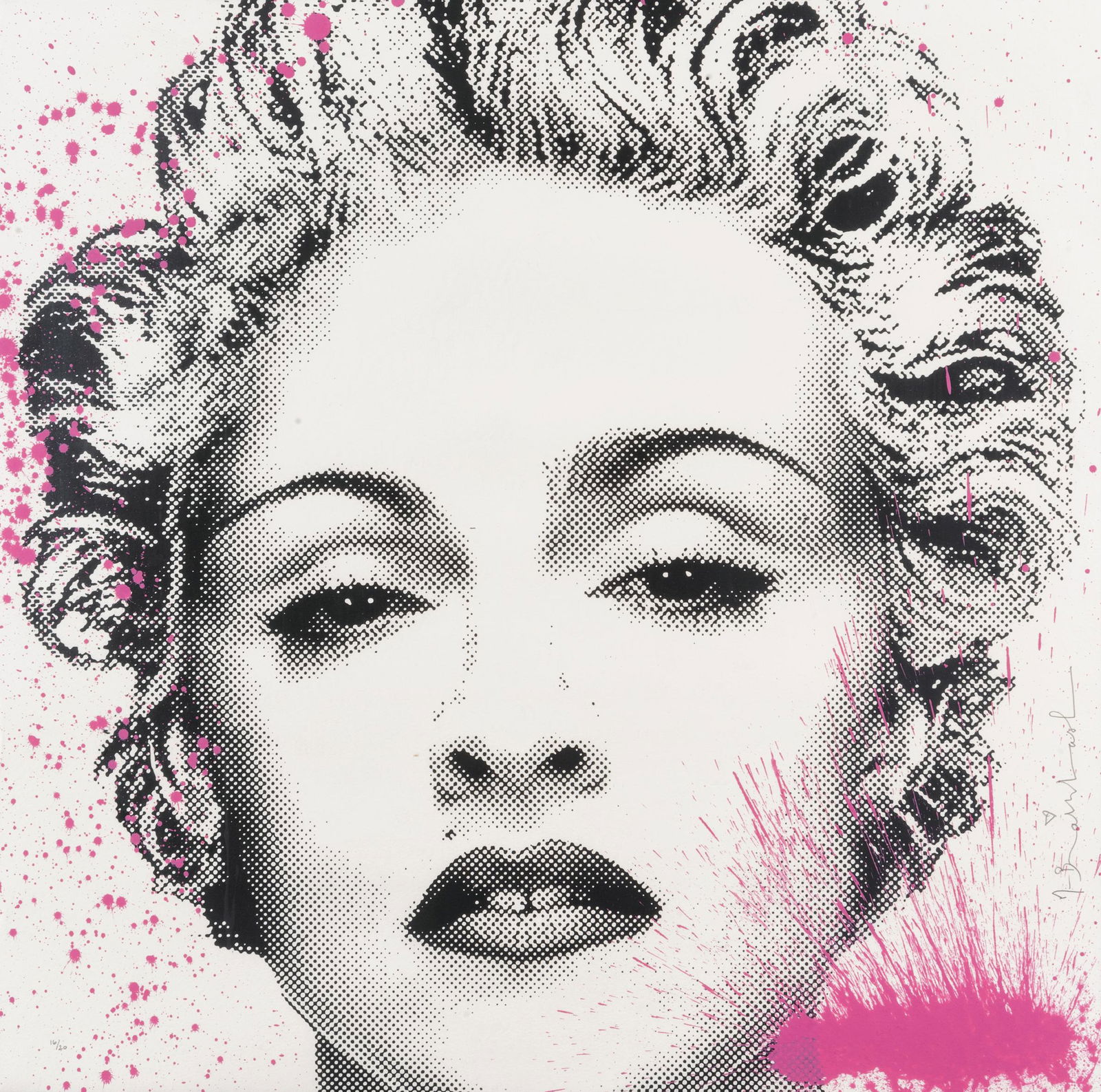 Mr Brainwash (French 1966-), 'Happy B-Day Madonna', (1 of 1)