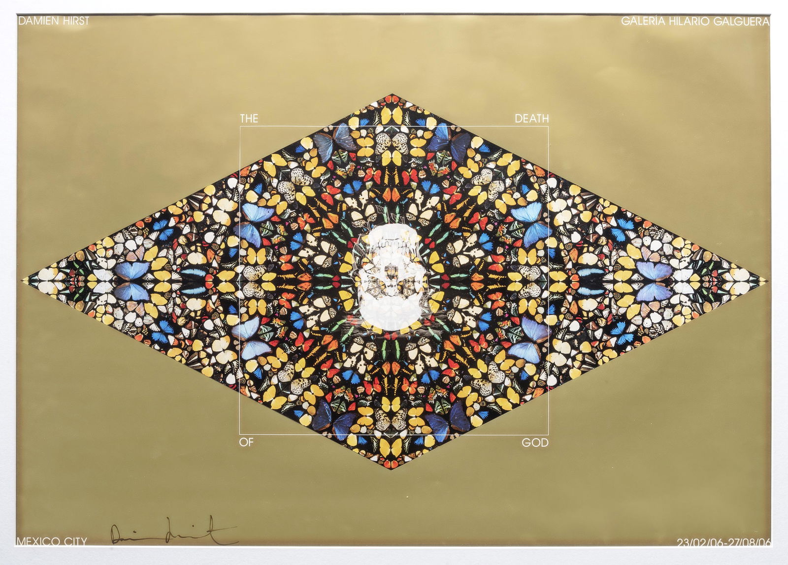 Damien Hirst (British 1965-), 'Death of God', 2006 (1 of 1)