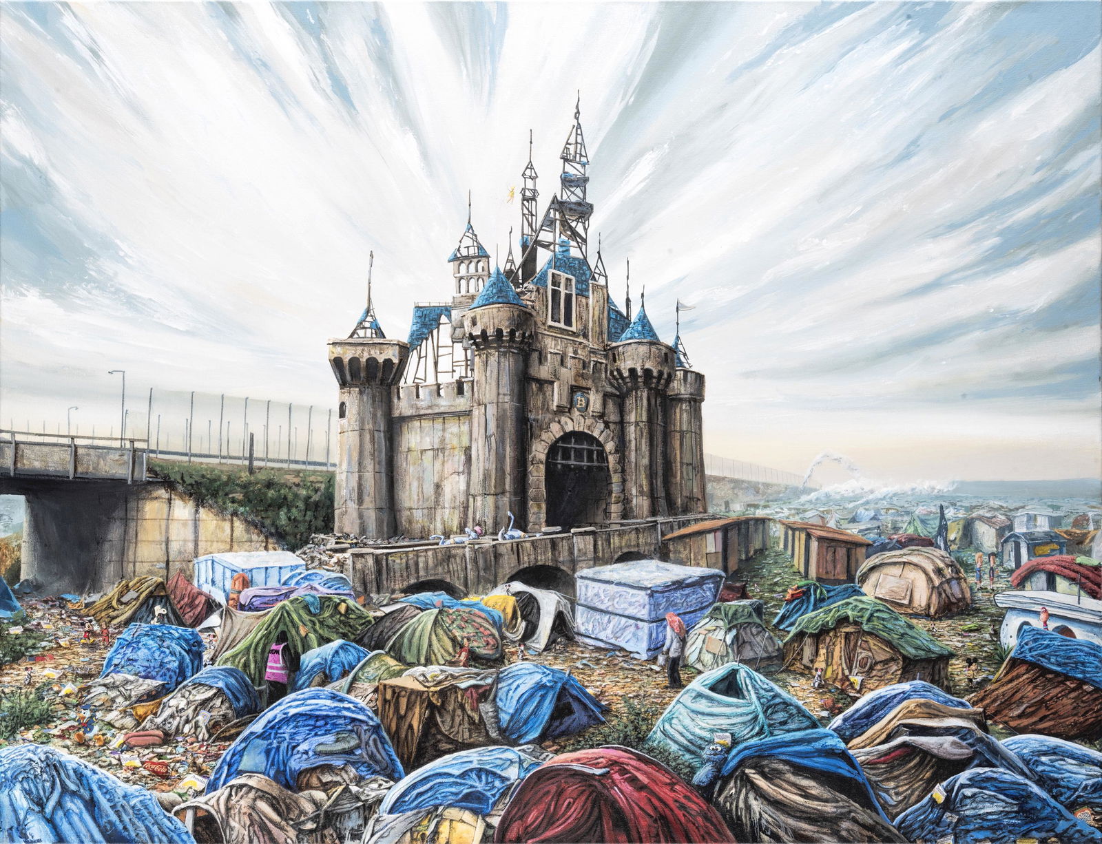 Jeff Gillette (American 1959-) 'Dismaland Calais', 2018 (1 of 1)
