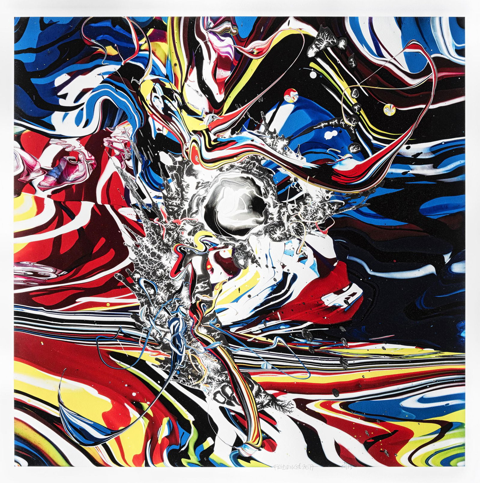 Katrin Fridriks (Icelandic 1974-), 'King Of Awakening &: Katrin Fridriks (Icelandic 1974-), 'King Of Awakening & Awareness', 2017, hand-embossed archival inkjet on 410 gsm Somerset paper, signed, dated and numbered from an edition of 113 in pencil, publishe