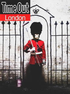 Banksy (British 1974-), 'Time Out London', 2010: Banksy (British 1974-), 'Time Out London', 2010, offset lithograph in colours on paper, from an un-numbered edition of 5000; sheet: 68 x 50cm ARR