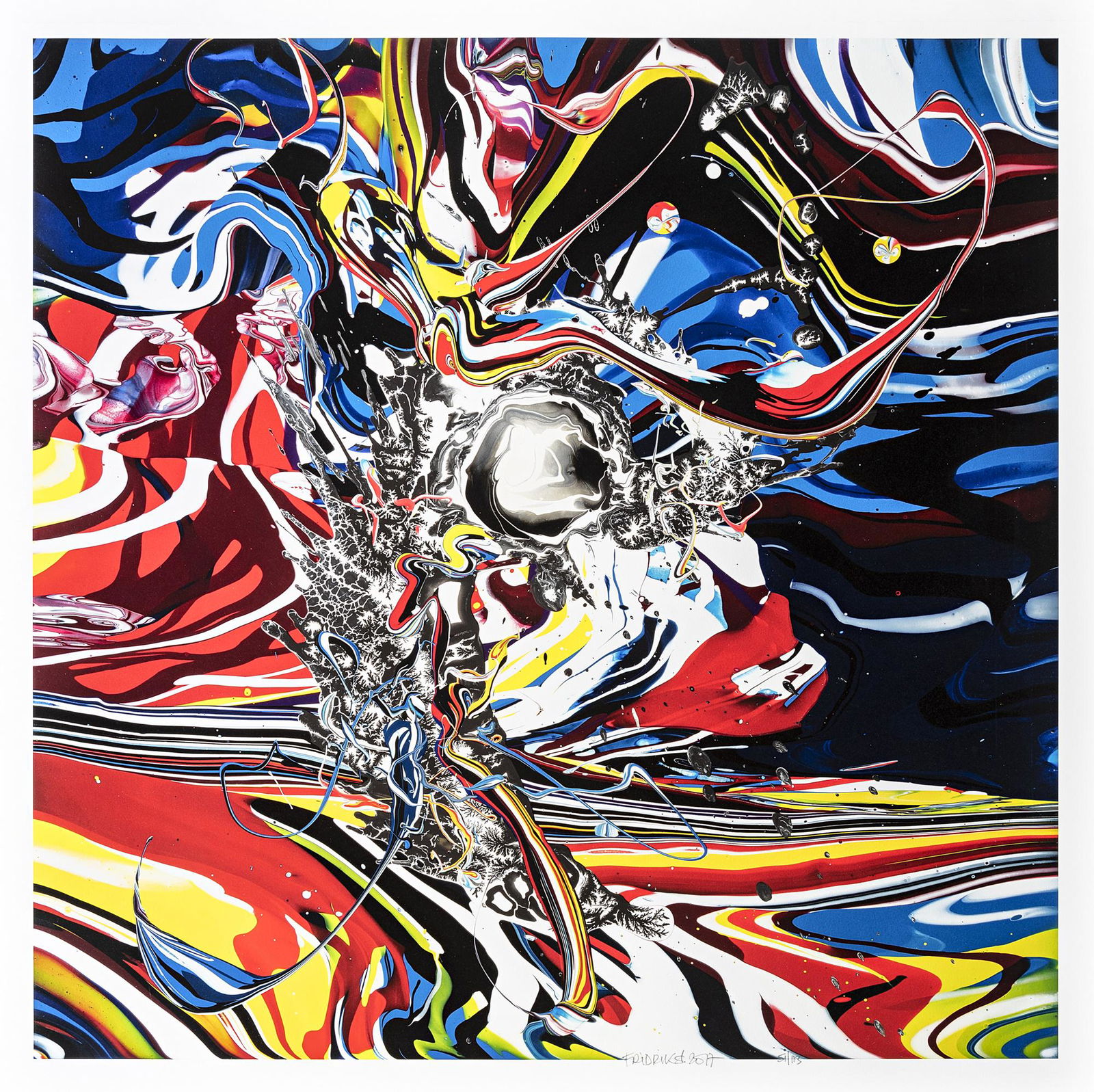 Katrin Fridriks (Icelandic 1974-), 'King Of Awakening &: Katrin Fridriks (Icelandic 1974-), 'King Of Awakening & Awareness', 2017, hand-embossed archival inkjet on 410 gsm Somerset paper, signed, dated, and numbered from an edition of 113 in pencil, publish