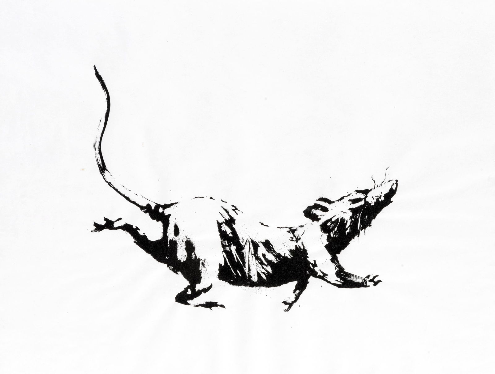 Banksy (British 1974-), 'GDP Rat', 2019 (1 of 1)