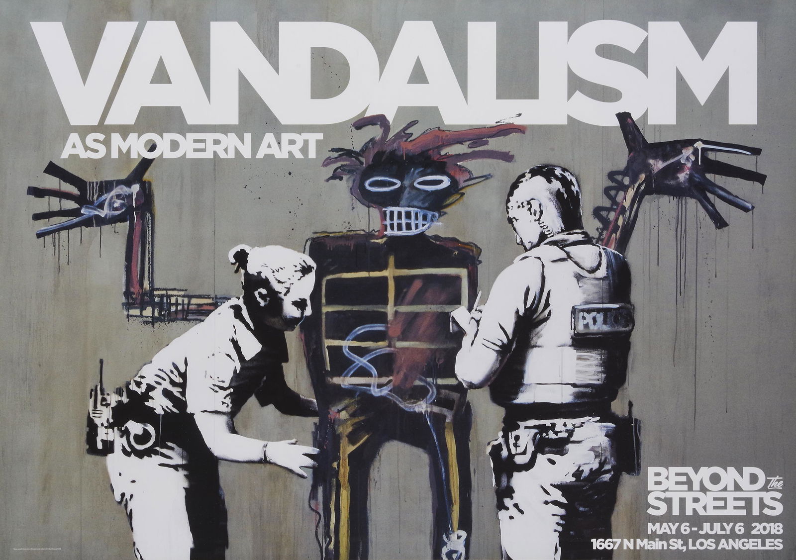 Banksy (British 1974-), 'Vandalism As Modern Art', 2018 (1 of 1)