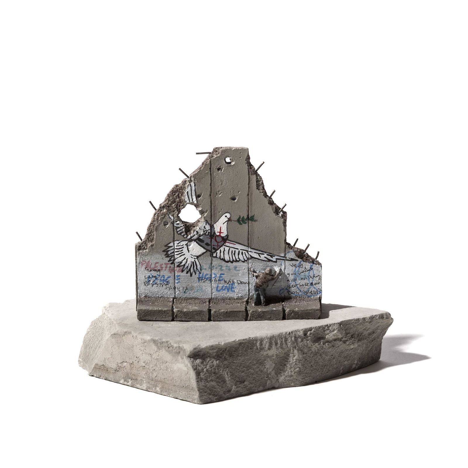 Banksy (British 1974 -), Walled Off Hotel, Defeated - (1 of 1)