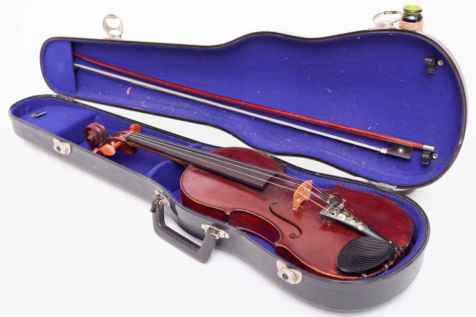 Vintage violin & case: 31" long x 9" wide