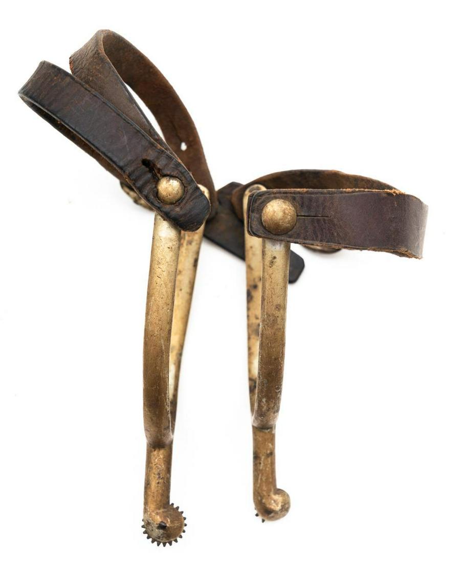 Pair of riding spurs: Pair of riding spurs