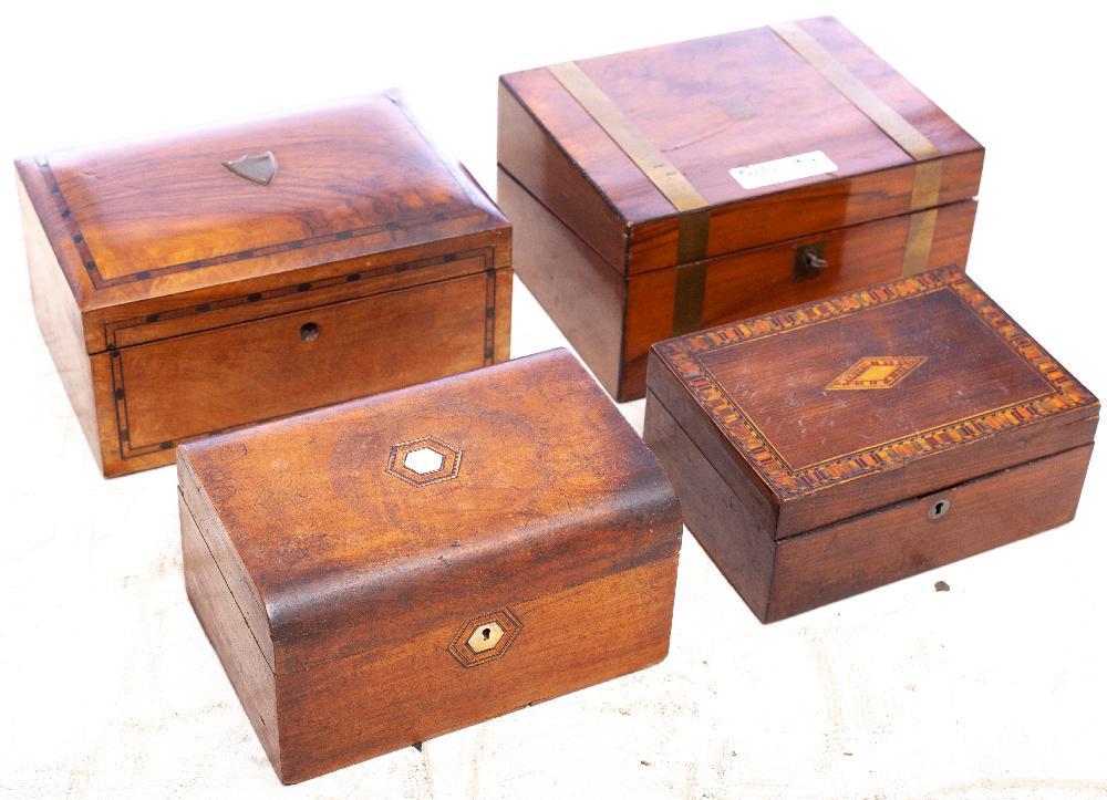 Set of 4 cigar boxes: 6' tall x 12' wide x 9' deep