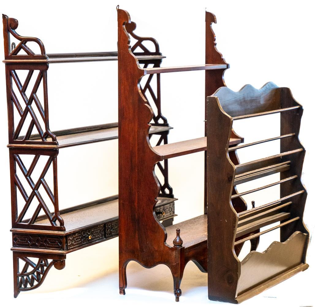 Set of 3 G. Harvey Estate hanging wall racks (1 of 1)