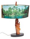 Mid century modern Cypress Gardens lamp