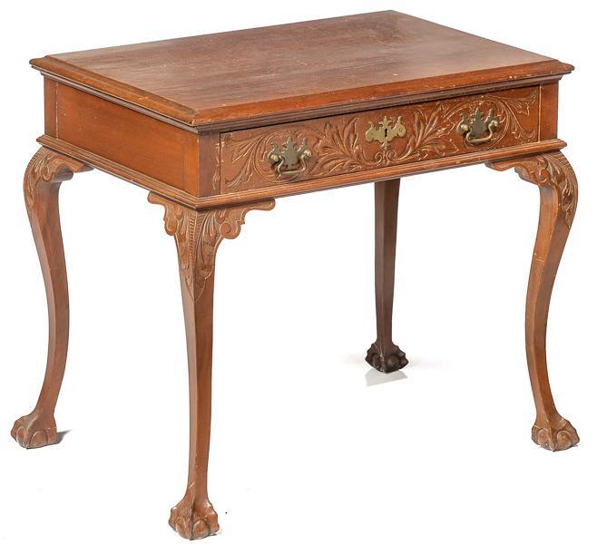 Chippendale-style side table (1 of 4)