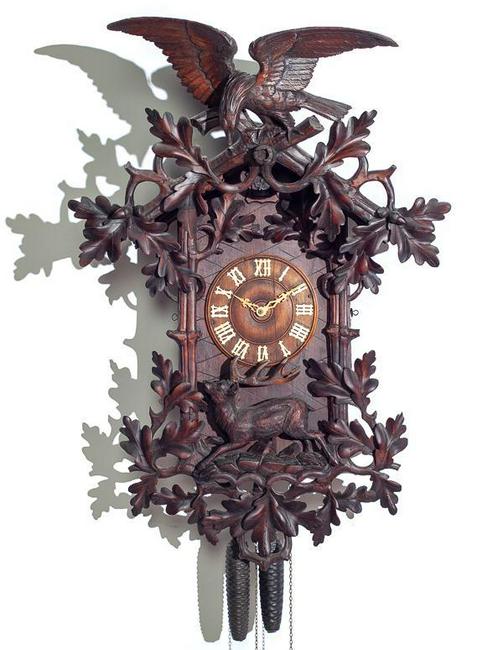 Brass Plate Movement & Quail Cuckoo Clock
