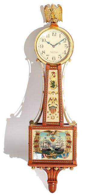 Miniature Foster Campos Banjo Clock