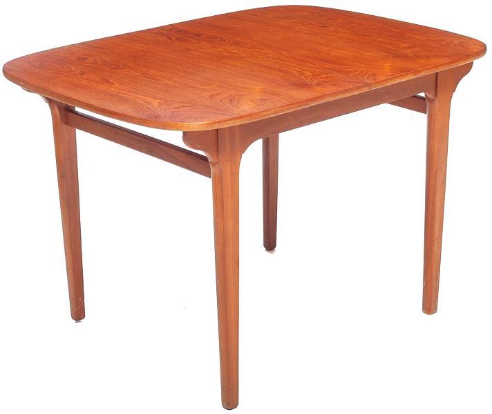 Mid Century Teak Table by Nathan: 30" tall x 45" long x 33" wide