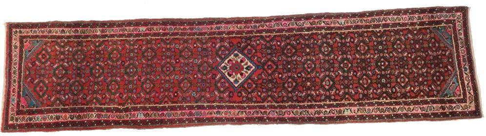 Handmade Estate Rug Runner, 10" 3" x 2" 5": 10" 3" x 2" 5"