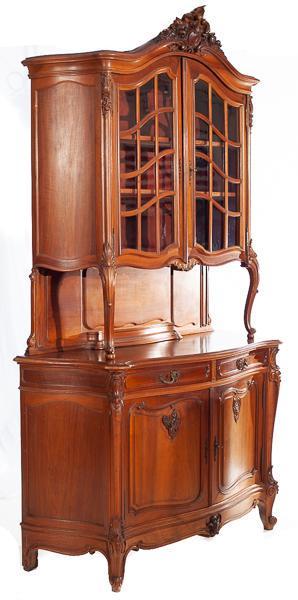 Rare Louis XV-style Walnut Buffet (1 of 4)