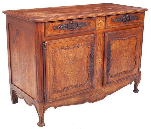 French Walnut 2-Door Buffet,circa 1880 (1 of 4)