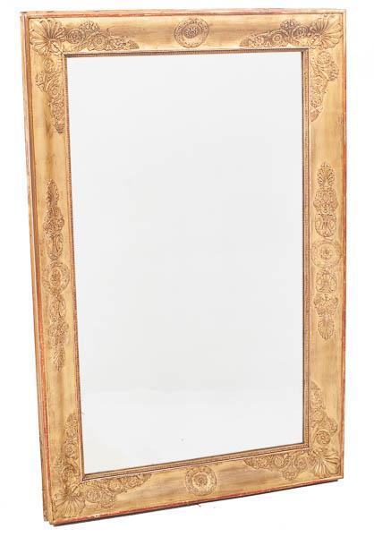 French Empire-Style Plaster and Pine  Mirror, circa (1 of 3)