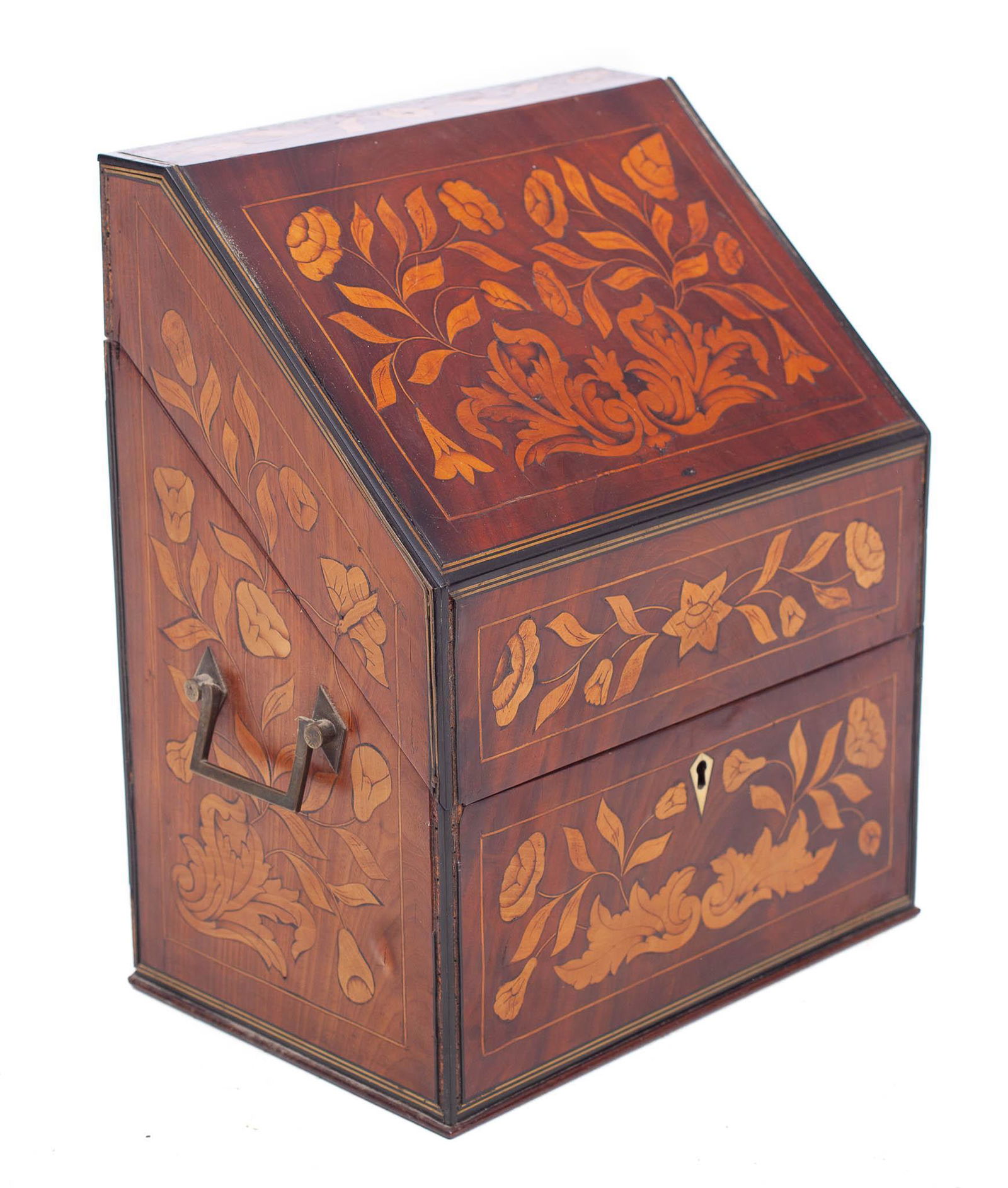 Wooden Marquetry Desktop Letter Rack (1 of 4)