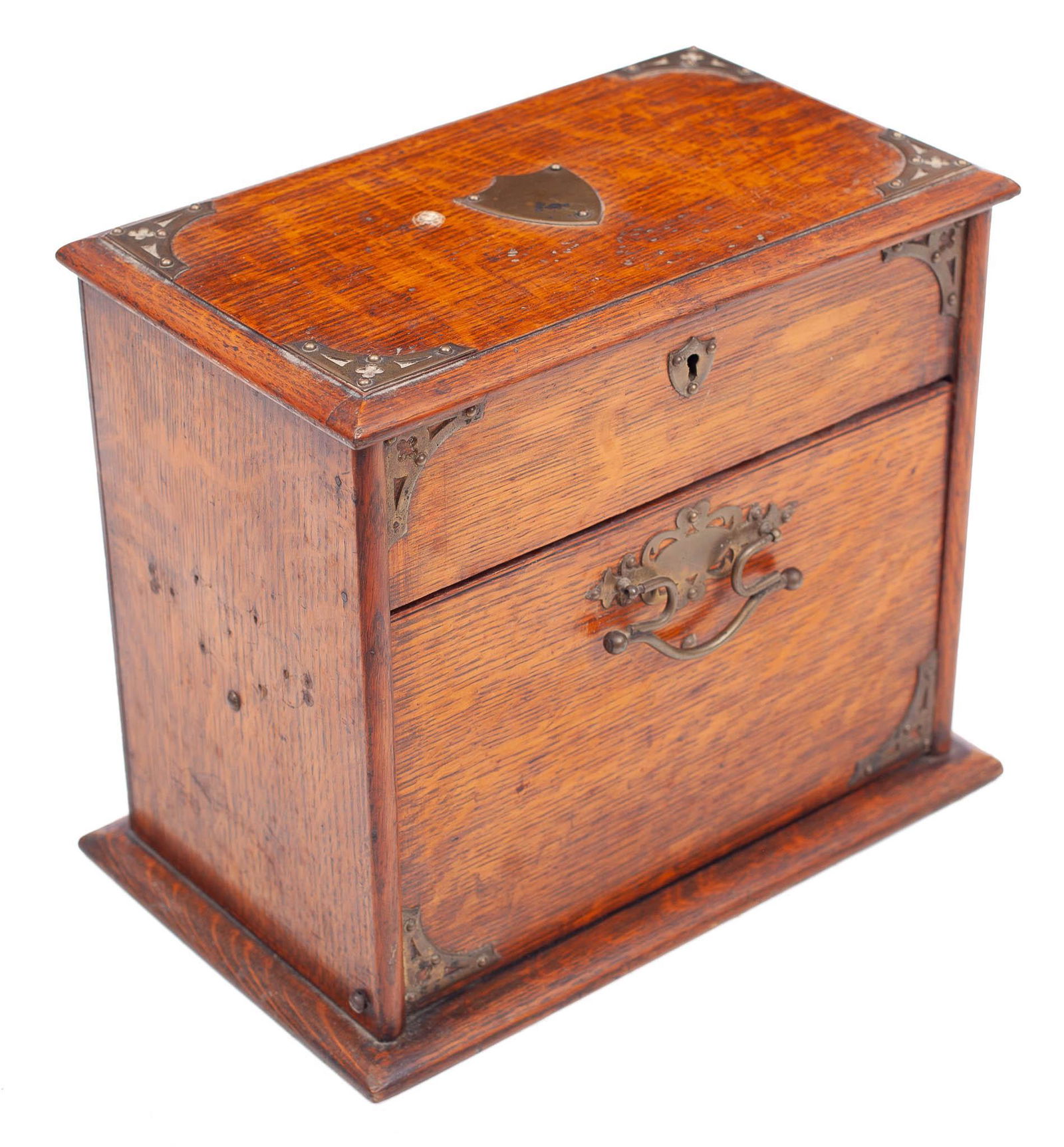 Vintage Wooden Stationery Box (1 of 4)