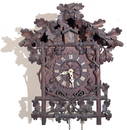 Figural Cuckoo Clock with Wood Plate Movement