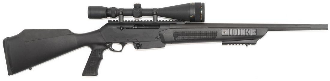FNAR 7.62x51mm Semi-Automatic Rifle: Serial: 319MP065352 Manufacturer: FN Model: FNAR Caliber: 7.62x51mm Barrel length: Condition: Good; one magazine Simmons optic Provenance: The Estate of Dr. Thomas Romo, Jr. (San Antonio, Texas) ALL f