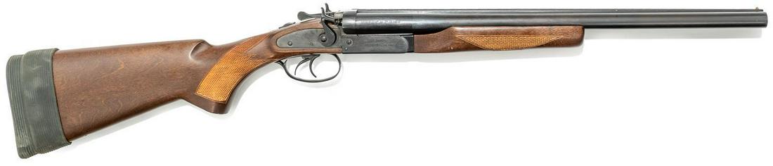 JW-2000 12 Ga. Side by Side Coach Shotgun: Serial: JWC103906 Manufacturer:JW Model: 2000 Caliber: 12 Ga. Barrel length: Condition: good Provenance: A Waco, Texas Estate ALL firearms and ammunition within this auction are sold "as-is, where is"