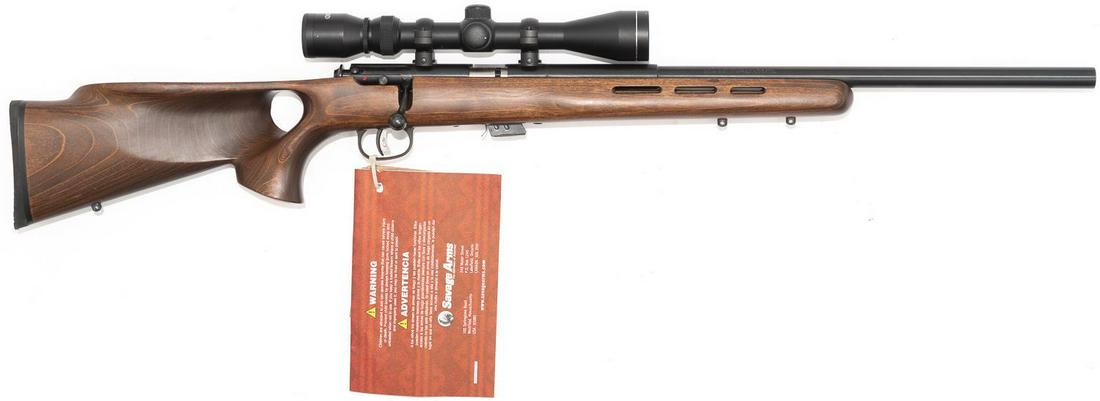 Savage Mark II Target Rifle: Serial: 1234380 Manufacturer: Savage Model: Mark II Caliber: .22 Barrel length: Condition: excellent Tasco 3x9 scope ALL firearms and ammunition within this auction are sold "as-is, where is". Vogt ta