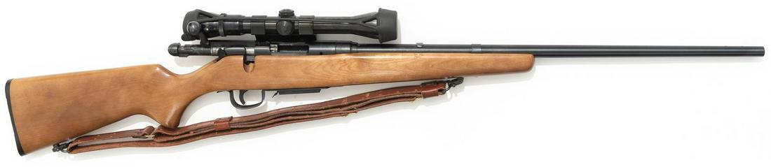Savage 840 .222 Remington Bolt Action Rifle: Serial: A621059 Manufacturer: Savage Model: 840 Caliber: .222 Remington Barrel length: Condition: Good Weaver V7 Scope Provenance: The Estate of Dr. Thomas Romo, Jr. (San Antonio, Texas) ALL firearms 