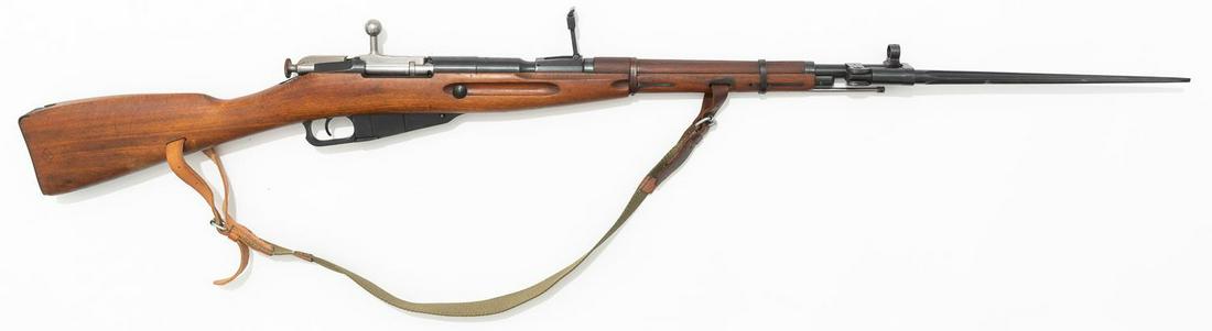 Polish M44 Mosin Nagant 7.62x54mm Rifle 1954: Serial: M02727 Manufacturer: Polish (Circle 11) Model: M44 Caliber: 7.62x54 Barrel length: Condition: Very Good Mosin Carbine Provenance: The Estate of Dr. Thomas Romo, Jr. (San Antonio, Texas) ALL fi