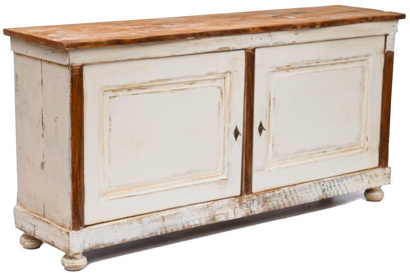 Farmhouse Painted Pine Sideboard, circa 1900 (1 of 4)