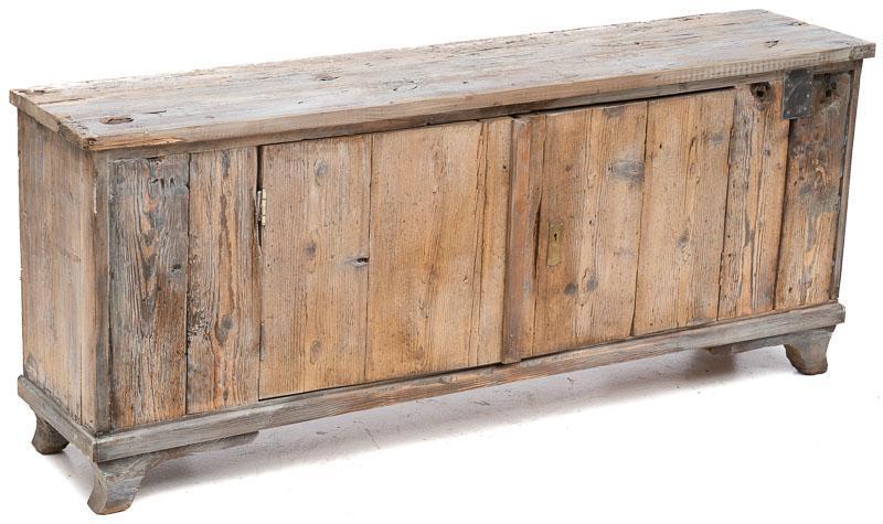 Low Primitive Pine Sideboard (1 of 4)