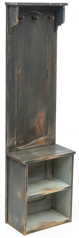 Narrow Painted Pine Entry Tree (1 of 3)