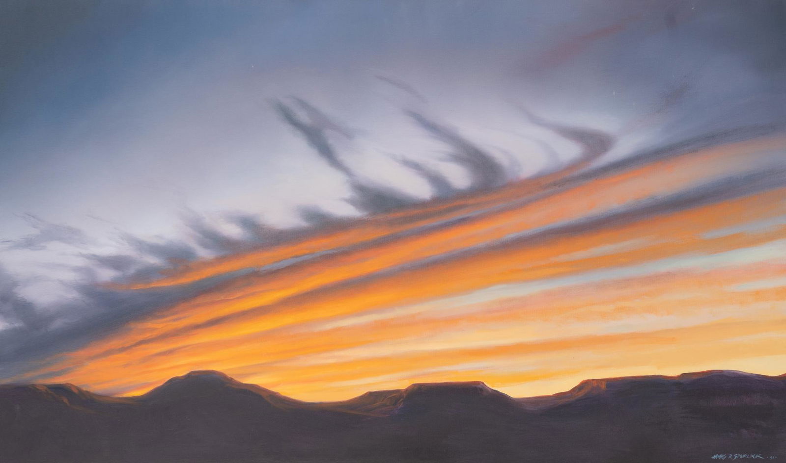 James R. Spurlock, Skyscape, 1991 (1 of 4)