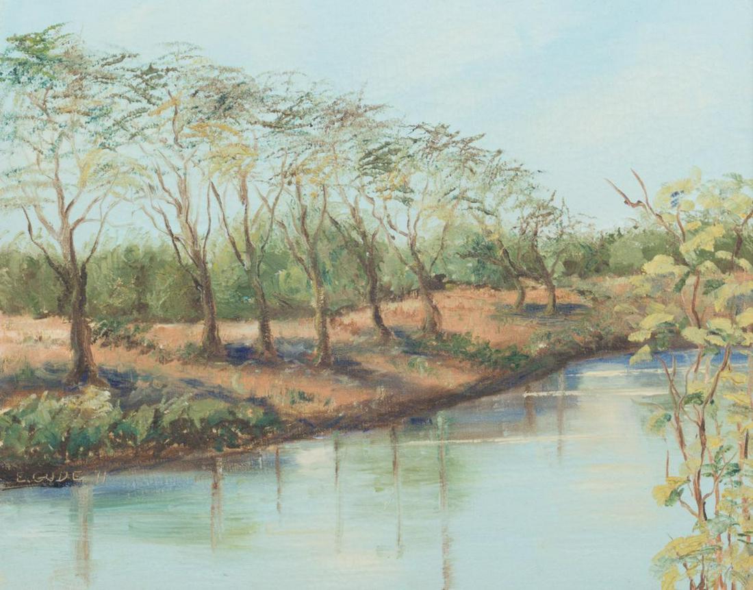 Betty Gude, "San Marcos River", 1971 (1 of 6)