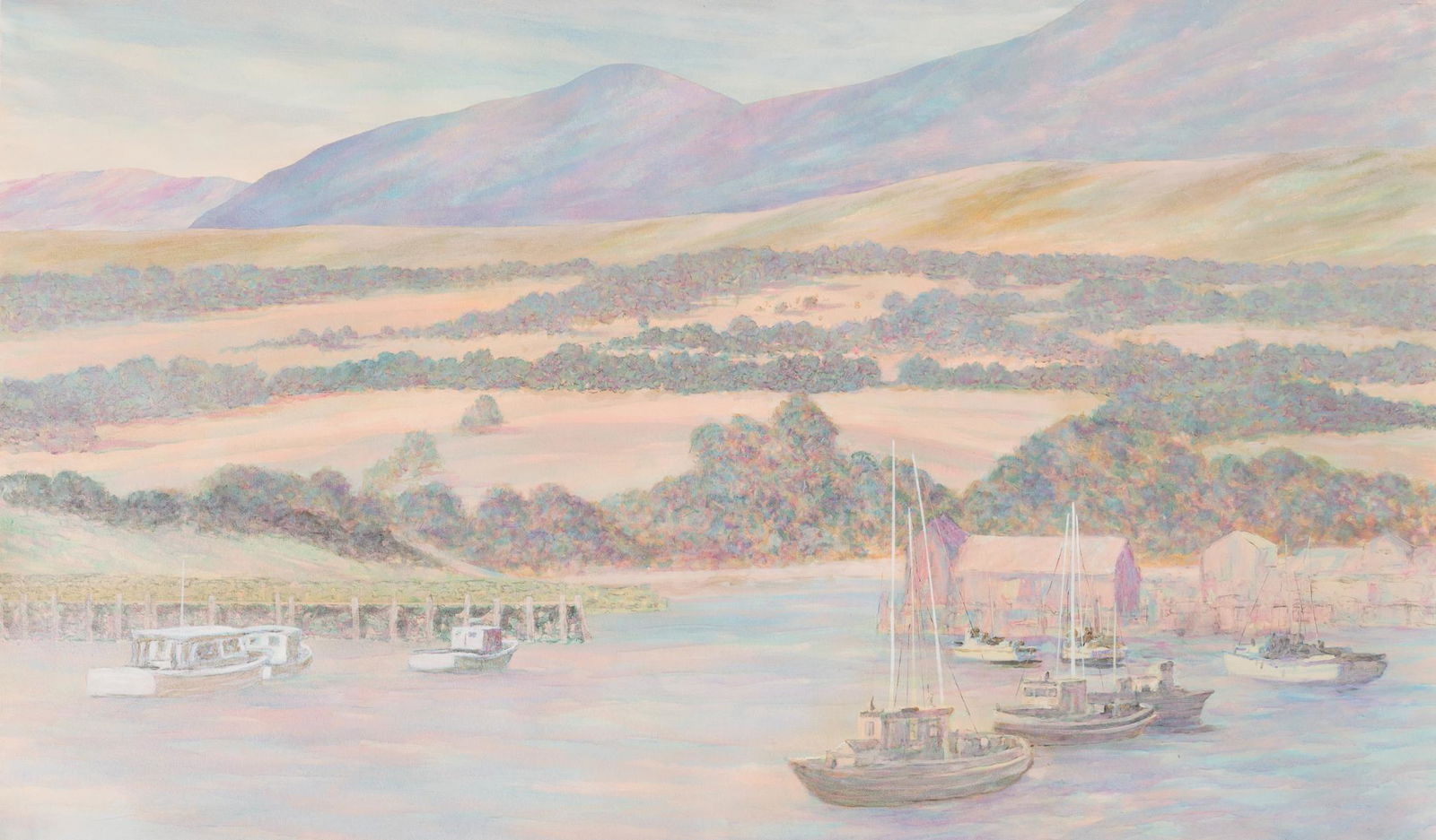 Frank Caldwell (1912 - 2002), "Coastal View #8" (1 of 5)