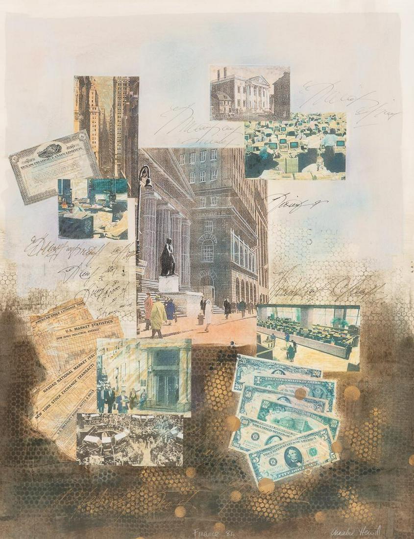 Anabell Hewitt (B.1946), "Finance", 1984 (1 of 5)