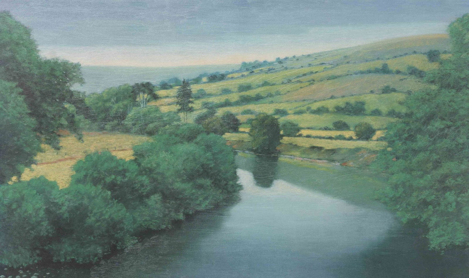 Unknown Artist, Country Landscape (1 of 3)