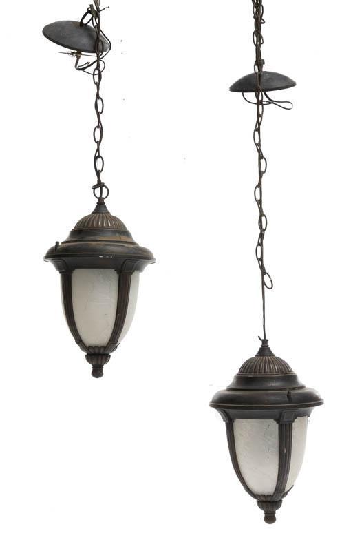 Pair of Hanging Light Fixtures (1 of 3)