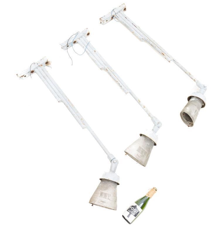 Lot of 3 Industrial Wall Sconces (1 of 1)