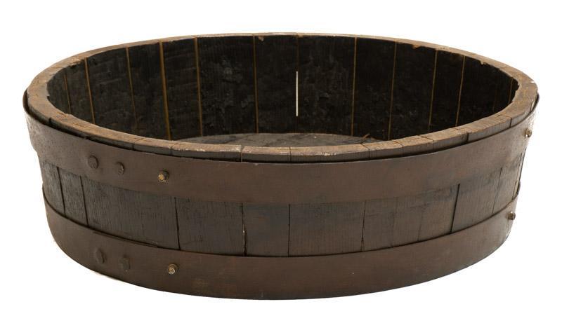 Rustic Wooden Vineyard Grape Bowl (1 of 2)