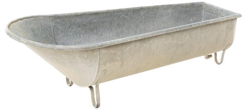 Large Farmhouse Galvanized Tub (1 of 3)