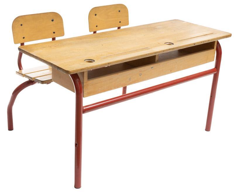 Vintage Student 2-Seat Desk (1 of 3)