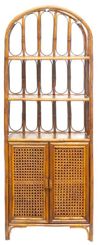 Mid-Century Bamboo Bookshelf (1 of 3)