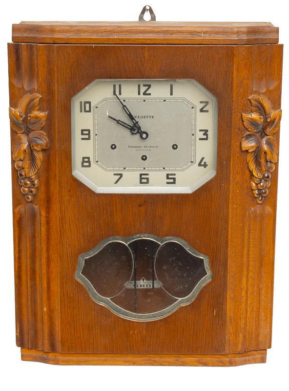Art Deco Westminster Vedette Wall Hanging Clock (1 of 3)